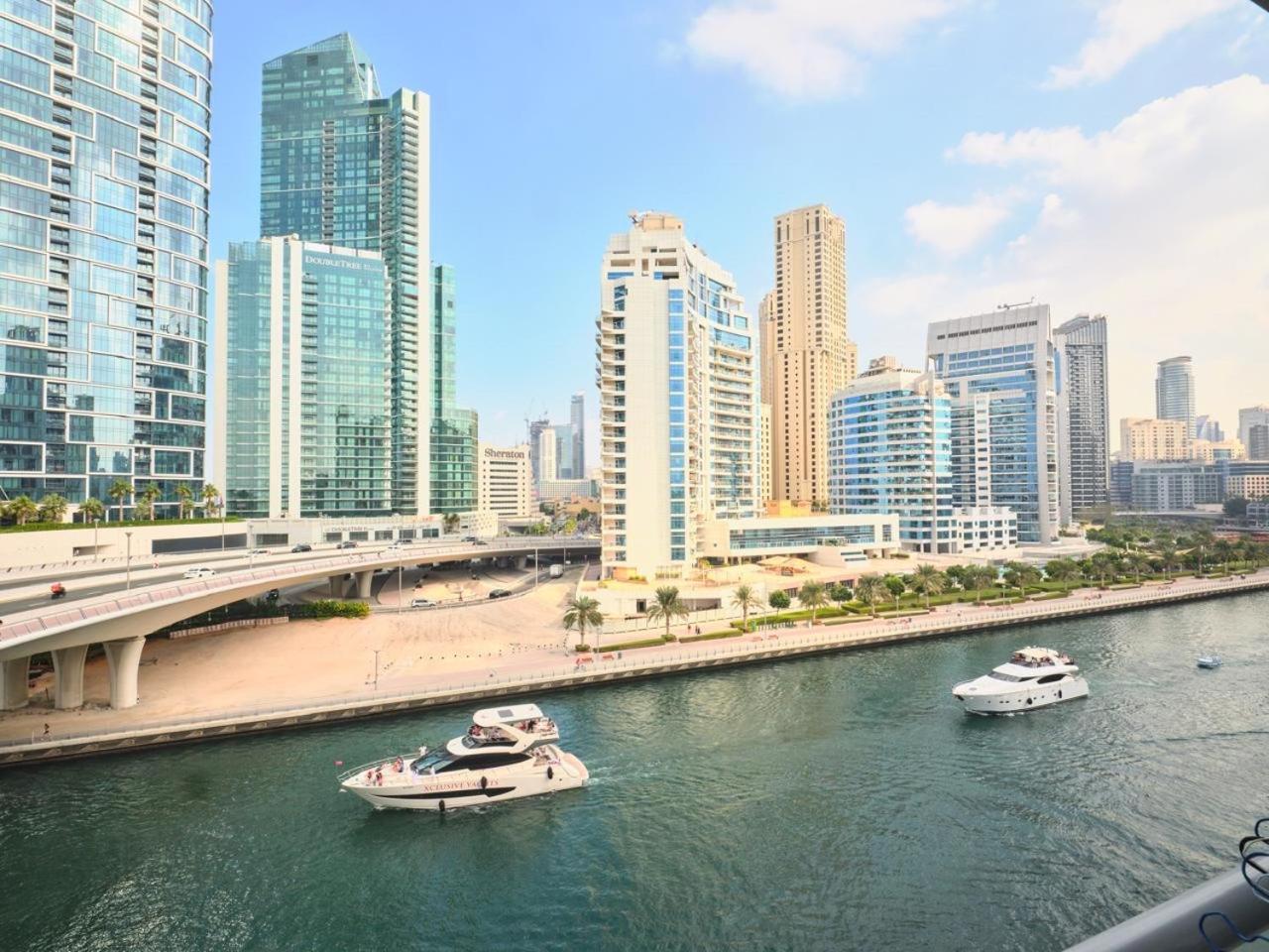 Wonderful Two Bed Room With Full Marina View ドバイ エクステリア 写真